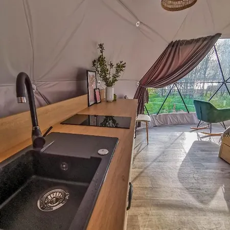 Biala Czapla Glamping Z Balia Nad Jeziorem Czorsztynskim Maniowy Exteriér fotografie