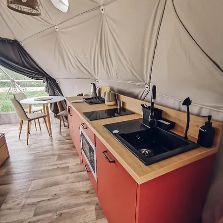 Biala Czapla Glamping Z Balia Nad Jeziorem Czorsztynskim Maniowy Exteriér fotografie
