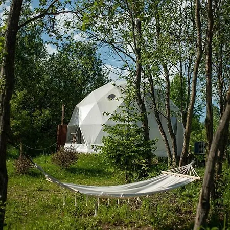 Biala Czapla Glamping Z Balia Nad Jeziorem Czorsztynskim Maniowy Exteriér fotografie