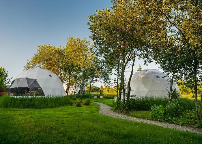 Biala Czapla Glamping Z Balia Nad Jeziorem Czorsztynskim