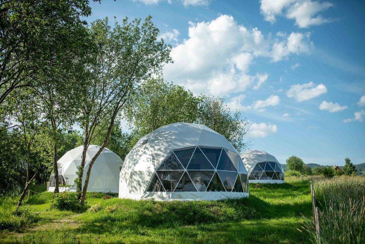 Luxuszelt Biala Czapla Glamping Z Balia Nad Jeziorem Czorsztynskim
