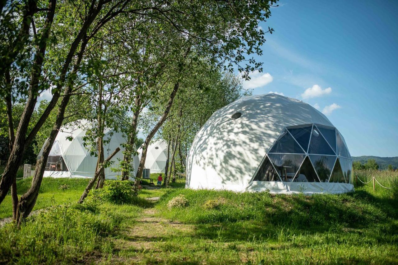 Biala Czapla Glamping Z Balia Nad Jeziorem Czorsztynskim Maniowy