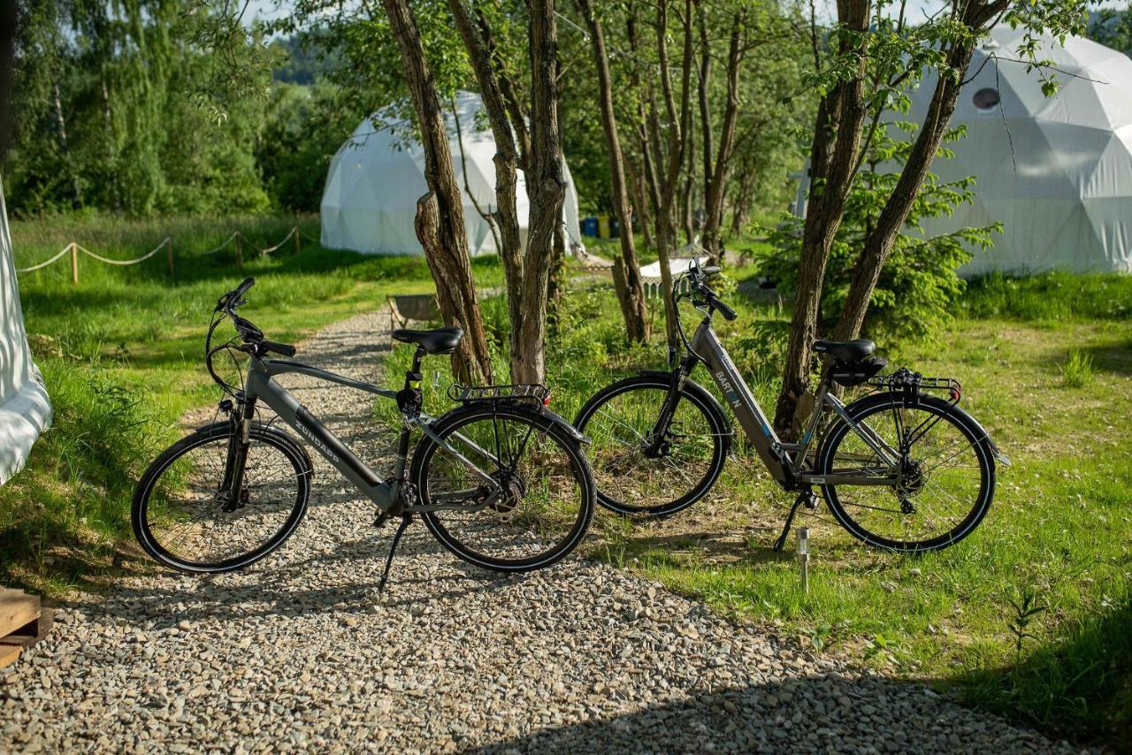 Luxuszelt Biala Czapla Glamping Z Balia Nad Jeziorem Czorsztynskim *