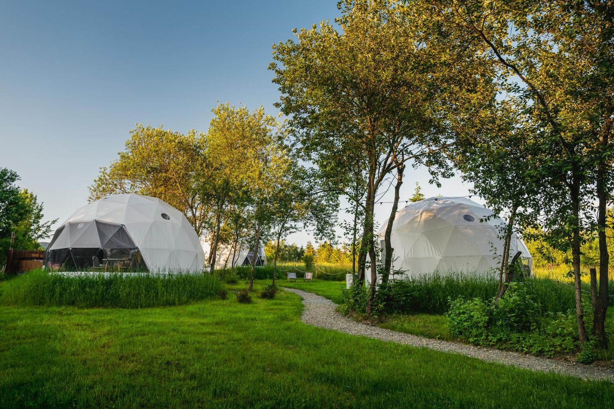 Luxuszelt Biala Czapla Glamping Z Balia Nad Jeziorem Czorsztynskim *