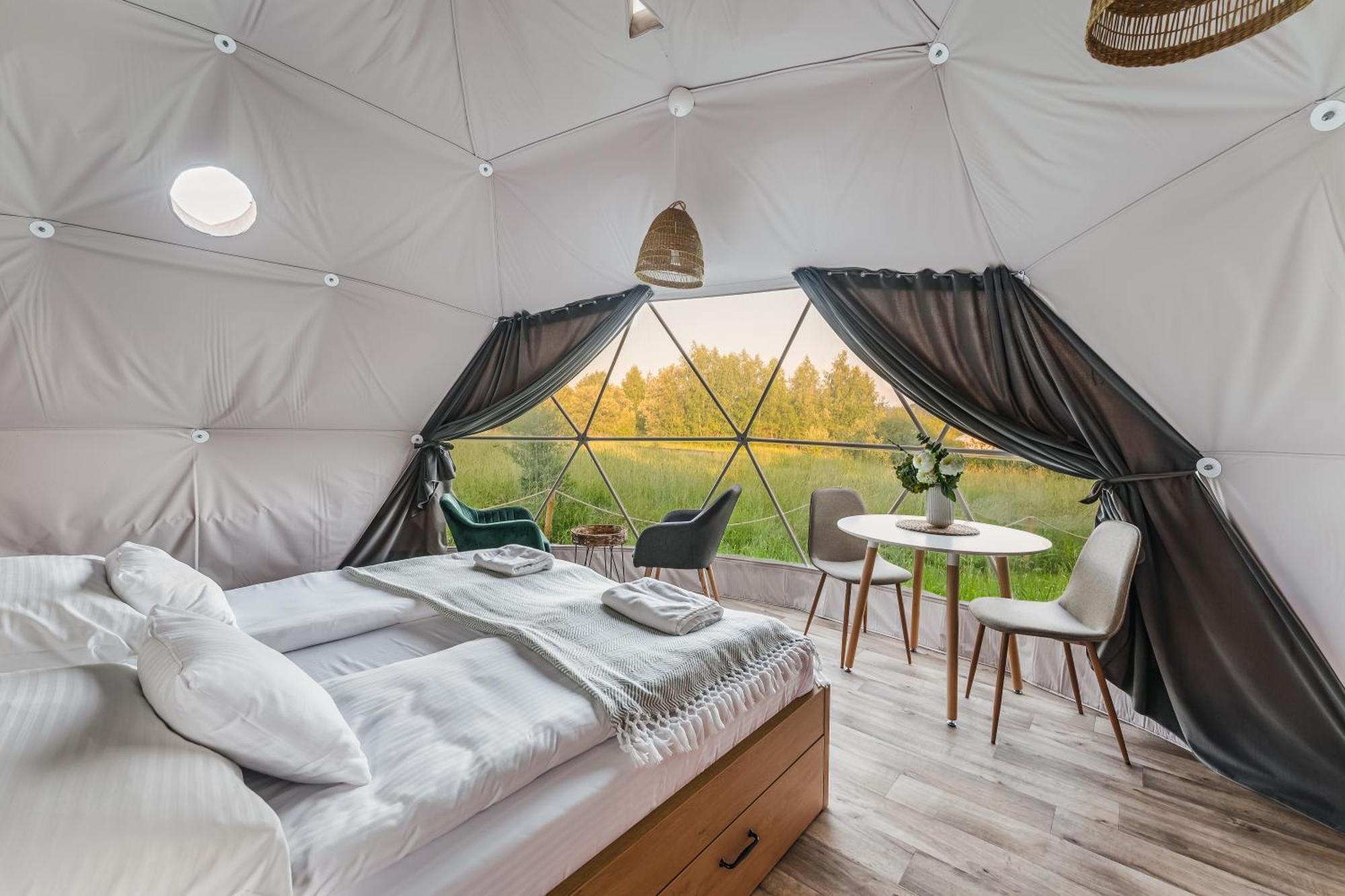 Biala Czapla Glamping Z Balia Nad Jeziorem Czorsztynskim * Maniowy